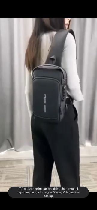 Erkaklar va Ayollar universal sumkasi Soni cheklangan ulgurub qoling