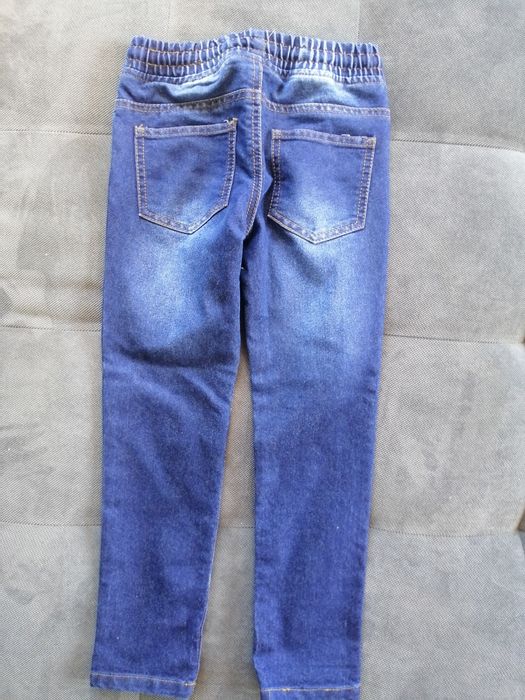 Детско сако, риза и елек, дънки