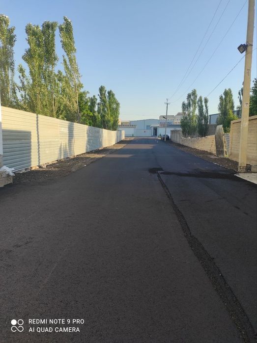 Асфальт асфальт ишлари киламиз