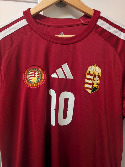 Tricou Ungaria Adidas Szoboszlai #10 - Nou cu Etichetă - Mărimea M