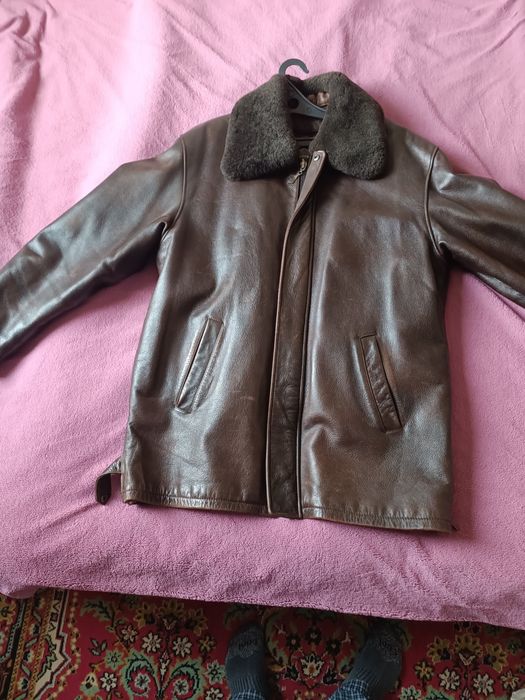 Натуральная кожаная куртка