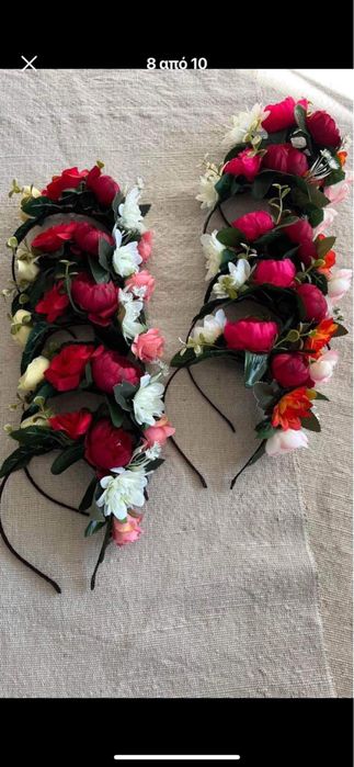 Диадема с цветя за народна носия