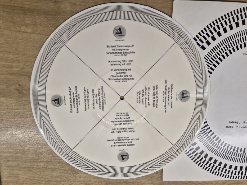 Комплект за прецизна проверка на грамофона