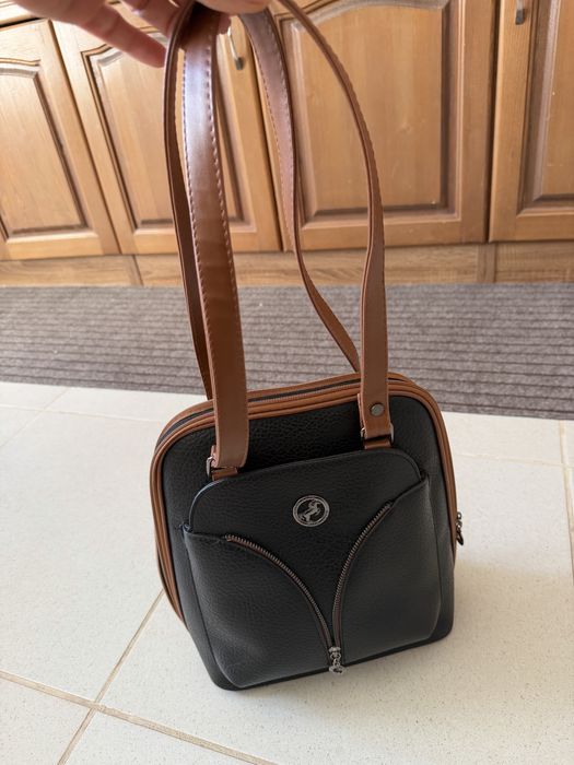 Дамска чанта от естествена кожа