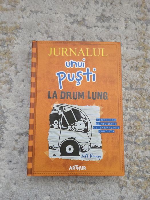 VÂND 2 Cărți Copii Jurnalul unui puști