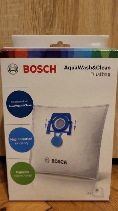 Торби за прахосмукачка Bosch /Бош Aqua wash &Clean , 4бр