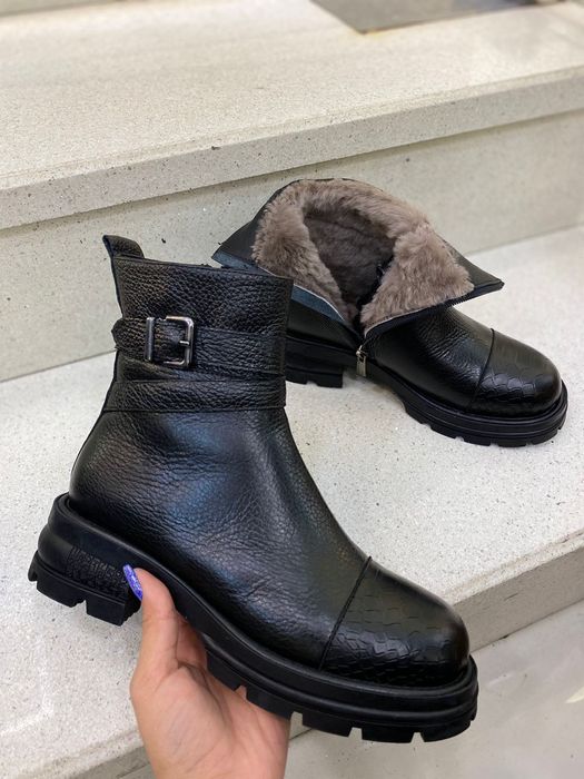 Женская обувь/Зима/Нат кожа/Нат мех