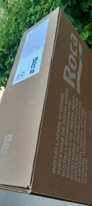 НОВА неразпечатвана В ГАРАНЦИЯ структура за вграждане  ROKA,тоалетна чиния