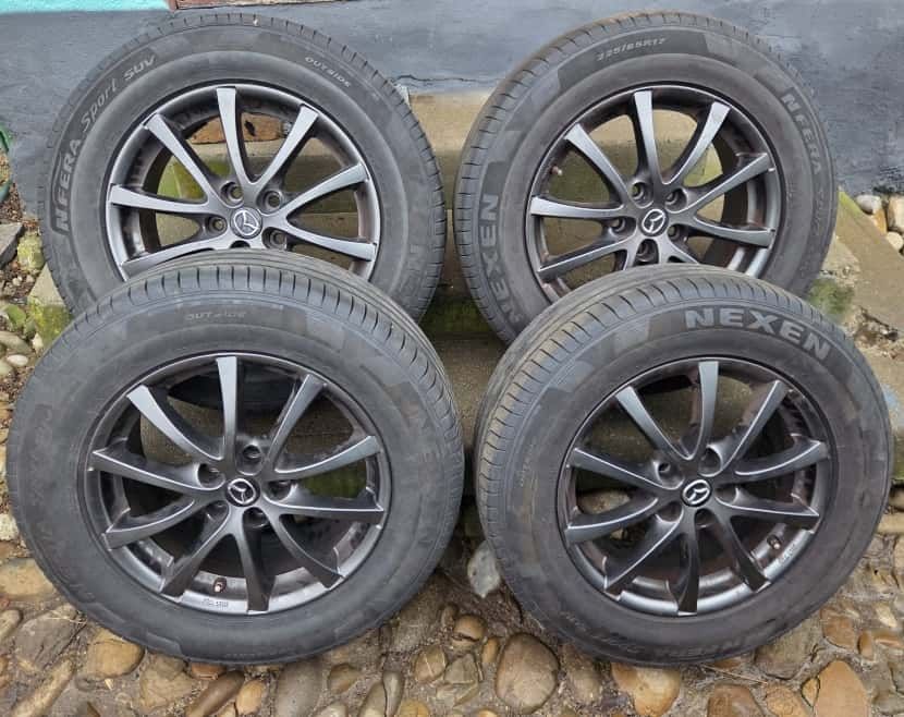 Set jante si anvelope R17 mazda