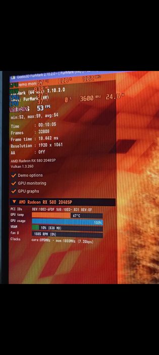 Видеокарта Rx 580 Peladin
