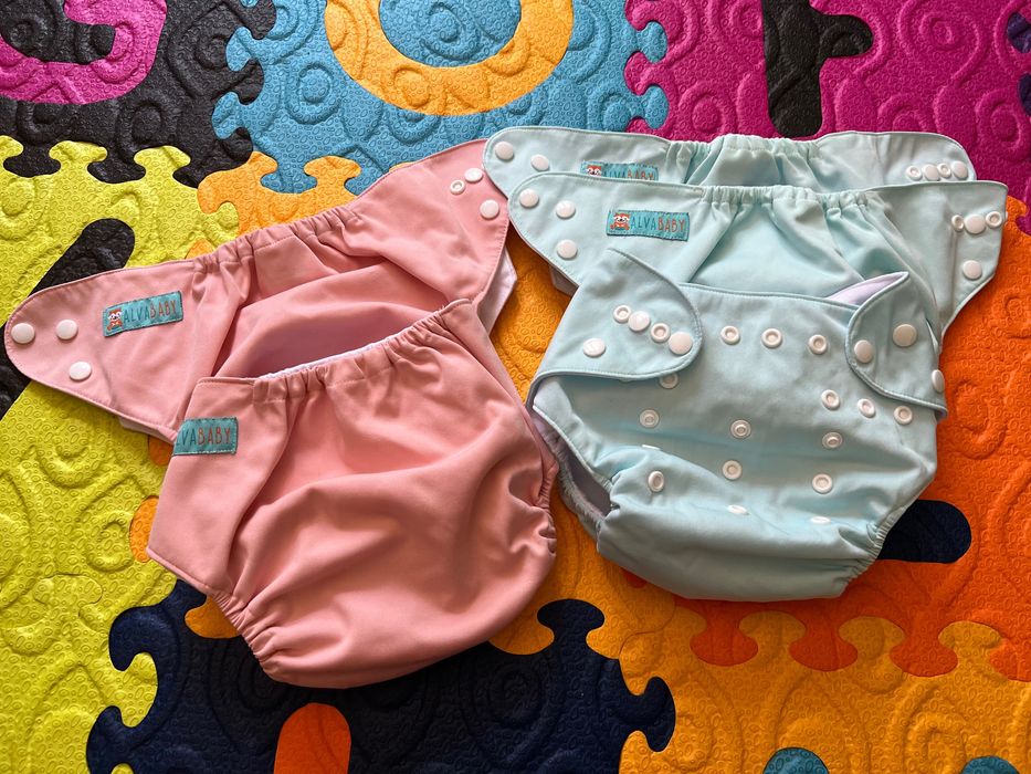 Alvababy платинени пелени сет pampers памперси pampers