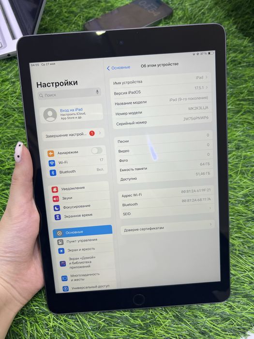 Ipad 9 64 gb в идеальном состоянии
