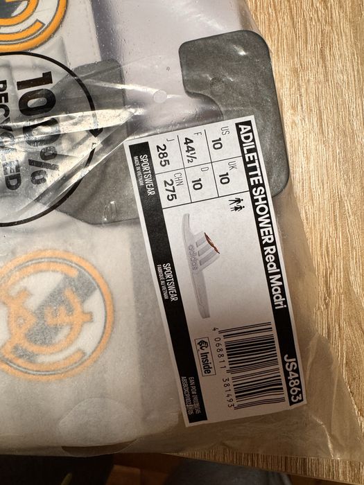 Чисто нови чехли реал мадрид