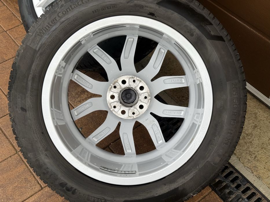 Roti complete iarnă BMW X5 X6 G05 G06 — Jante OE Style 734 + Continental WinterContact 265/50 R19