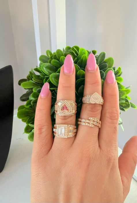 Inele aur 14k comanda