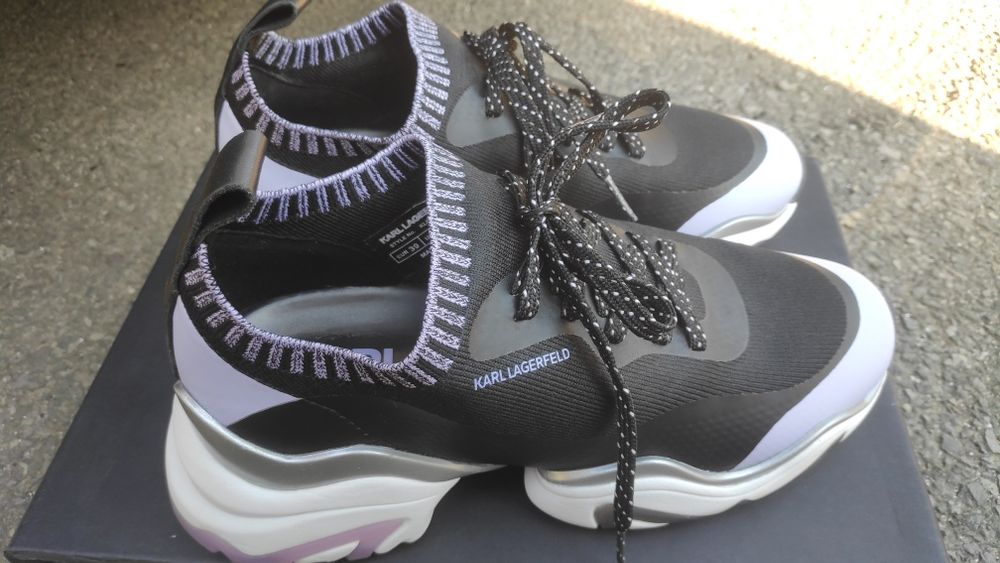 Продавам - дамски маратонки Karl Lagerfeld Chunky