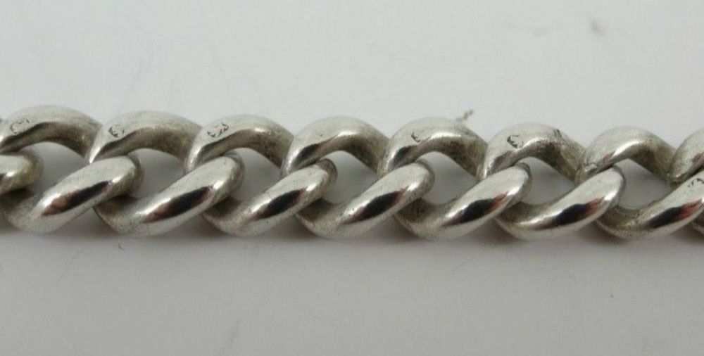 Сребърен синджир Алберт hallmarke