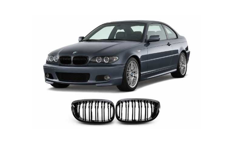 Бъбреци  BMW E46 Facelift 2002-2005 Черен Гланц