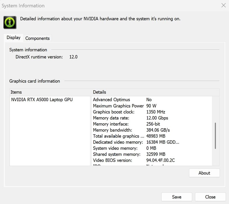 HP ZBook Fury G8 – i9 / 64GB RAM / RTX A5000 / 4K Touch / 3TB SSD
