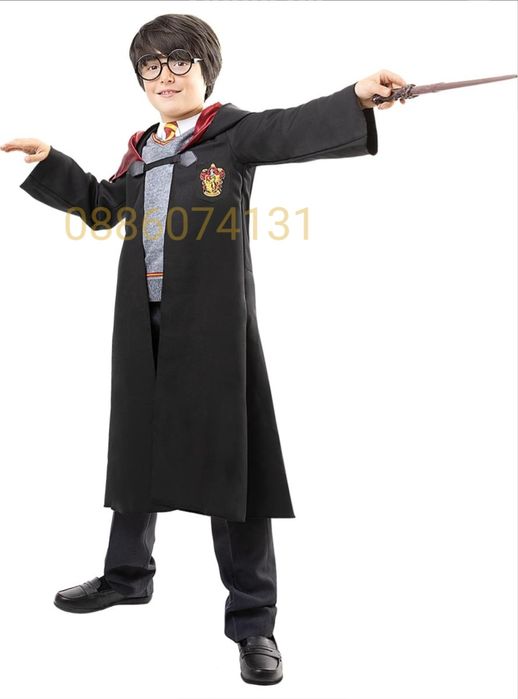 Детски костюм на Хари Потър с Аксесоари, Harry Potter детски костюм