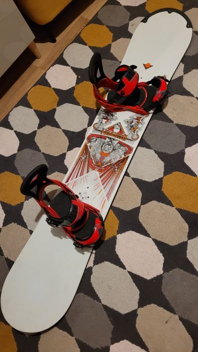 Placa snowboard Burton 157 cu legături Burton Custom