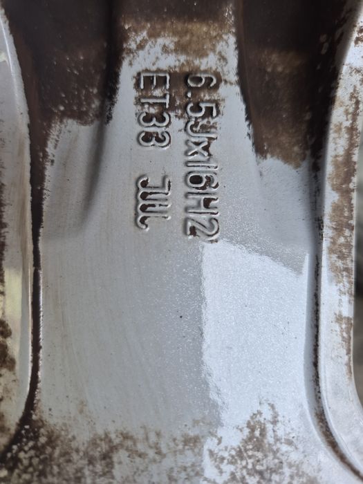 4бр алуминиеви джанти за фолксваген тигуан 2009г/ 6.5ж Х16/ ет 33/