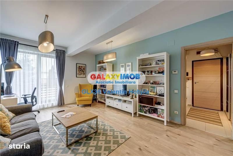 inchiriere apartament 2 camere parter gradina lux Baneasa Greenfield