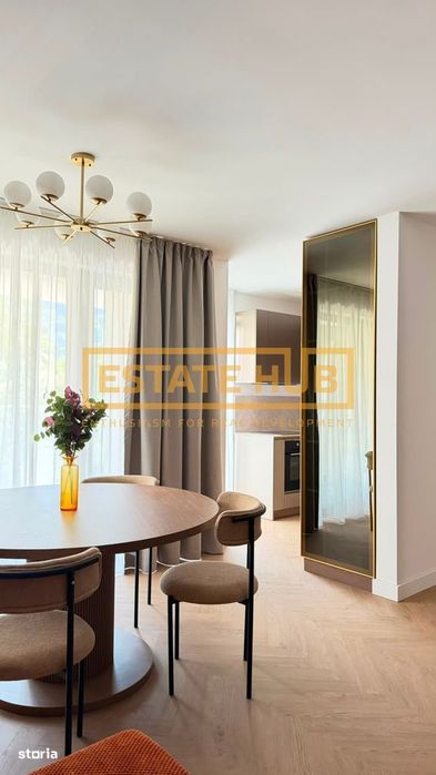 Apartament cu 3 camere, amenajare elegantă și terasă | The Nest