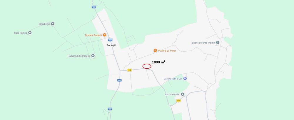 OFERTĂ! Terenuri Baciu-Popești I intravilan | utilități | principală