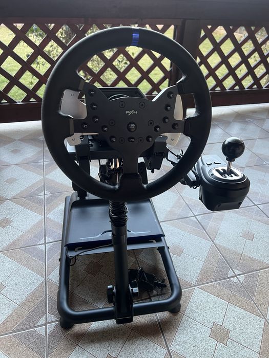 Vand Volan cu schimbator 6 trepte, pedale (ambreiaj/frana/acceleratie)