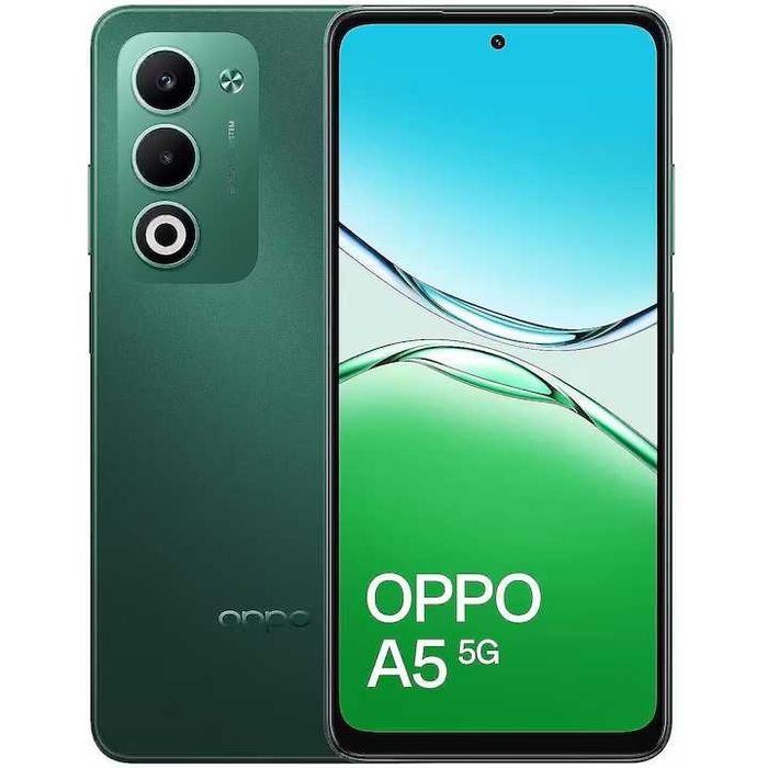 OPPO A5, 4GB RAM, 128GB, 5G, Тъмнозелен