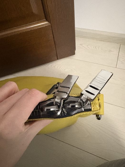 Geanta Musette din piele naturala