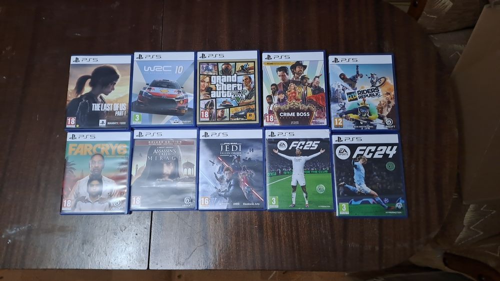 Продавам PS5 игри