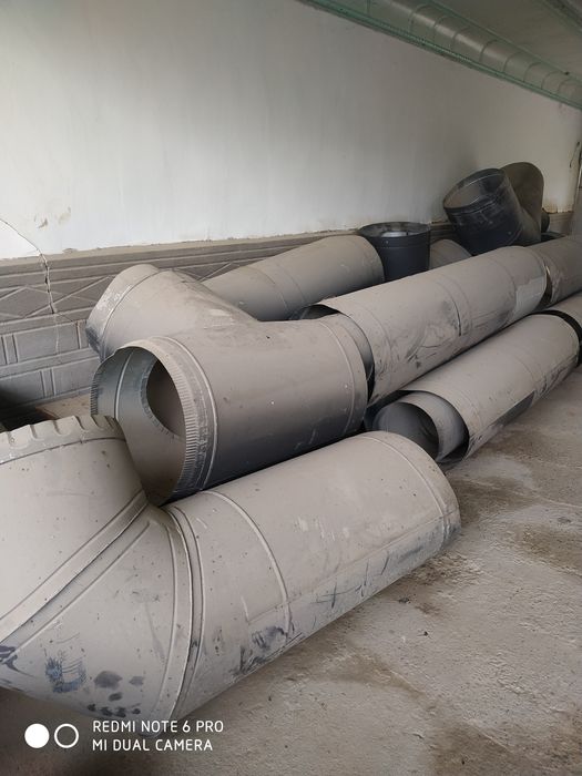 Трубы оцинкованные для вентиляции