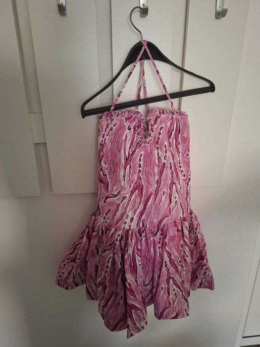 Розова лятна рокля, нова.