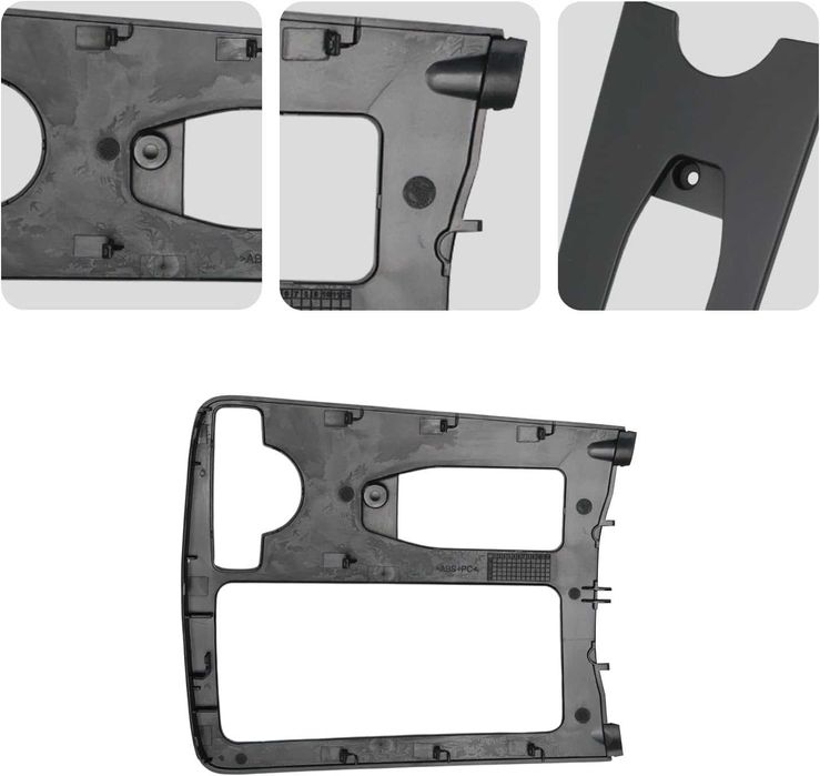 Mercedes C-Е Class W204 W212 W207 Централна конзола + щора черна