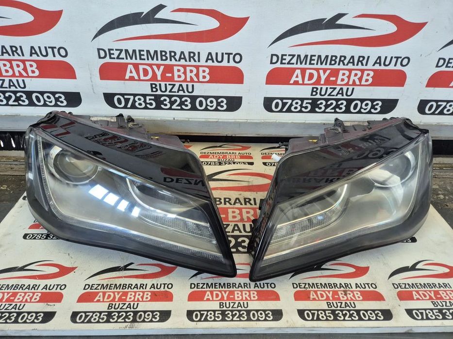 far dreapta audi a8 4h cu xenon si led