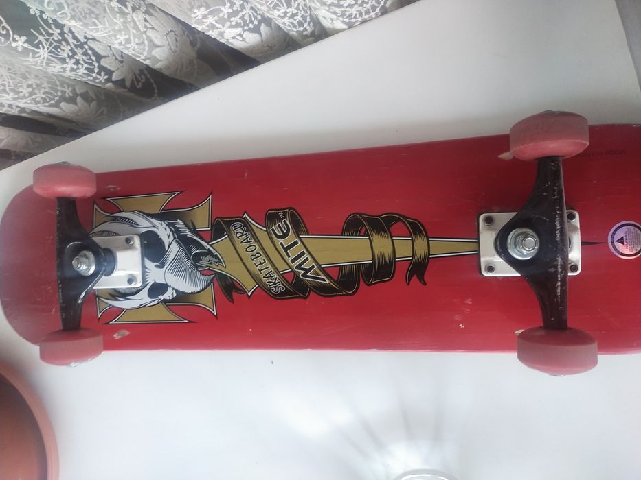 скейтборд деревянный