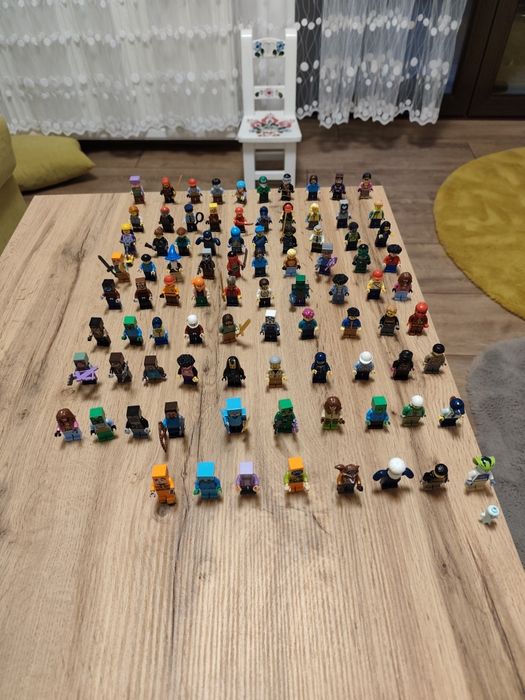 Colecție uriașă LEGO Original: 17 KG Vrac + 87 Figurine (Minecraft/Mario) + Technic + Mario