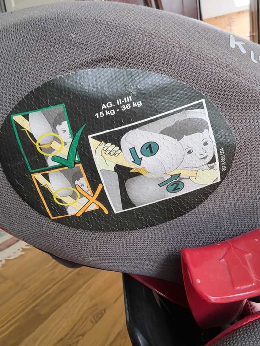 Scaun masina kiddy guardianfix pro 2+ scoica+ham