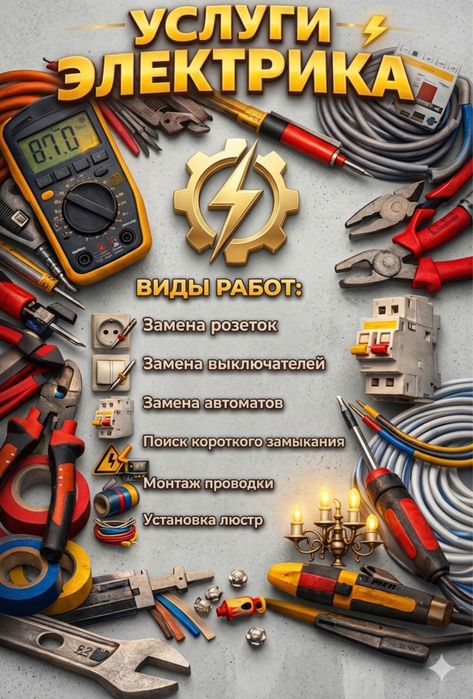 Услуги электрика