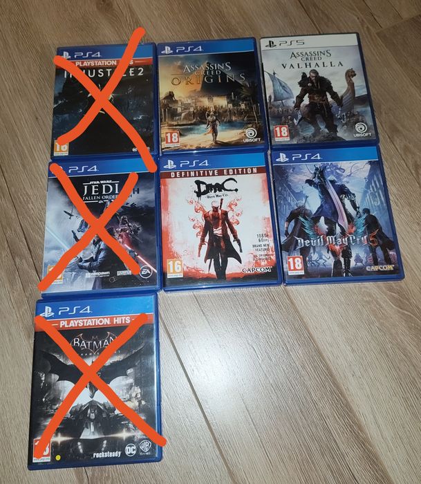 Jocuri PS4/ PS5 Assassin's Creed si DMC
