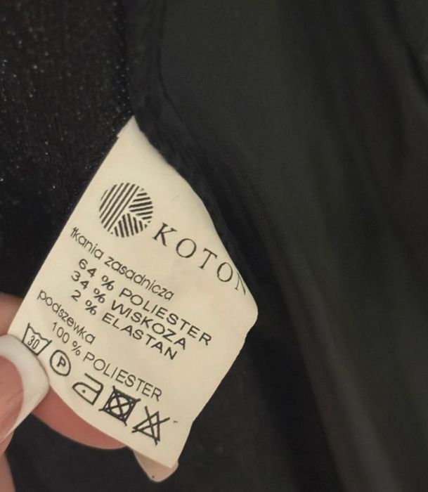 Rochie banchet neagra cu sclipici