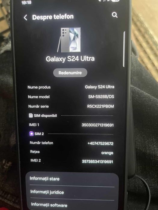 Vând Samsung S24 ultra, iPhone 12 pro max, Redmi  14C