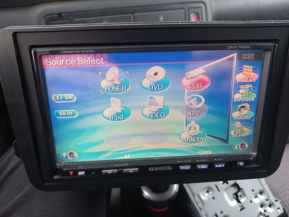 Navigatie kenvood pe vw