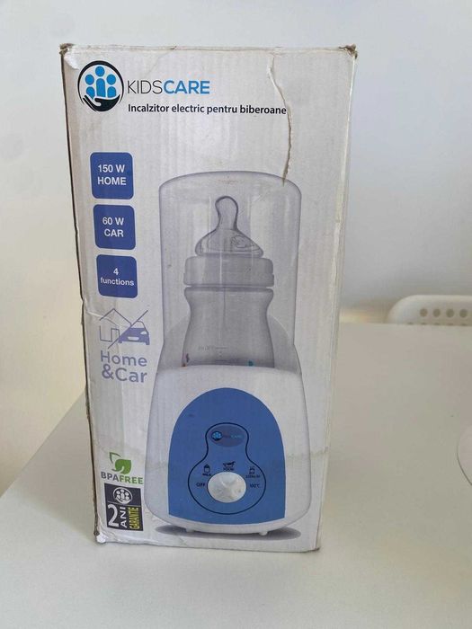 Sterilizator cu aburi, încălzitor electric pentru biberoane + uscător pentru sticle