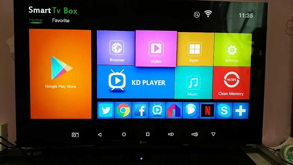 SMART TV IPTV Android Youtube с Wi-Fi приставка