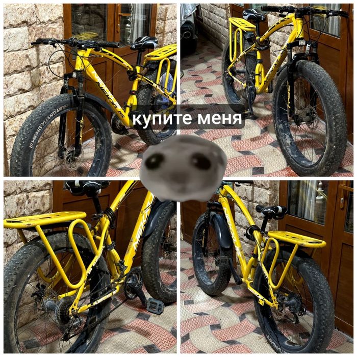 Fat Bike Nexus — мощный и проходимый
Продаётся велосипед Nexus (fat