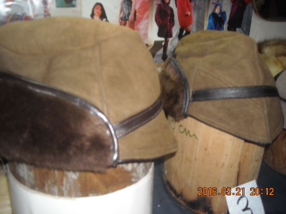 Caciuli de iarna, blană naturală.