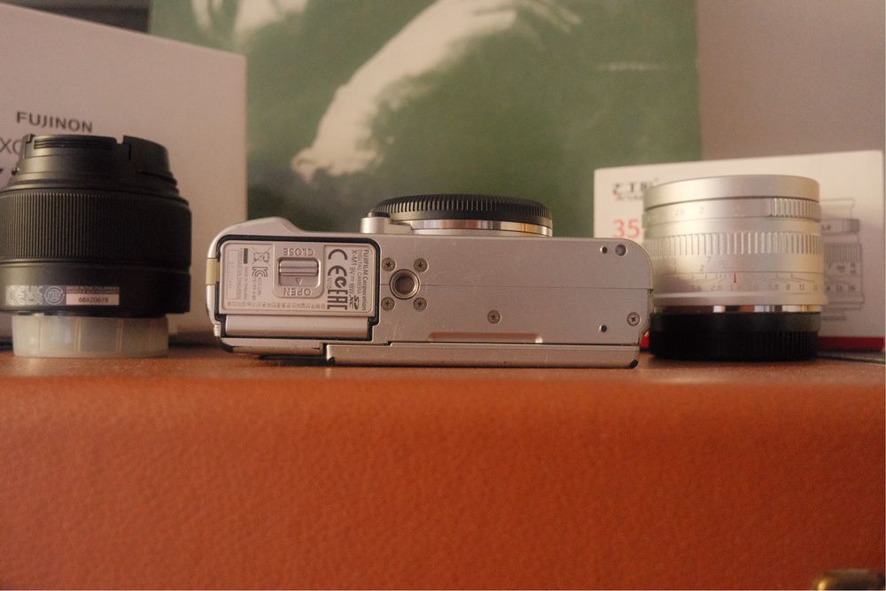 Fujifilm X-M1 + обектив